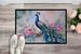 Peacock Doormat Front Door Mat Indoor Outdoor Rugs For Entryway, Non Slip Washable Low Pile, 24H X 36W_maomaolike.com
