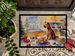 Lakeland Terrier Christmas Cookies Doormat Front Door Mat Indoor Outdoor Rugs For Entryway, Non Slip Washable Low Pile, 24H X 36W_maomaolike.com