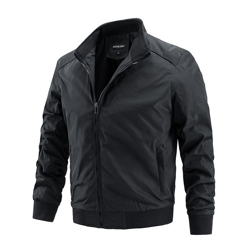 Men's Clothing Thin Jacket Spring and Autumn Coat Men's Large Size Casual Windbreaker Style_maomaolike.com