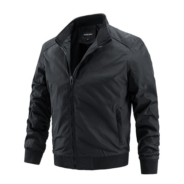Men's Clothing Thin Jacket Spring and Autumn Coat Men's Large Size Casual Windbreaker Style_maomaolike.com