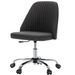 Modern Fabric Armless Adjustable Swivel Office Desk Chairs With Wheels_maomaolike.com