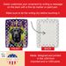 Labrador Retriever King Of Mardi Gras Porcelain Ornament Christmas Tree Hanging Decorations For Home Christmas Holiday, Rectangle, Gift, Multicolor_maomaolike.com
