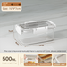 Fresh-Keeping Food-Grade Square Refrigerator Fruit Kitchen Adult Microwave Safe Heating Vegetable Frozen Meat Sealing_maomaolike.com