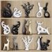 Creative Simple Modern Wine Decoration Ornament For Indoor Home Living Room TV Cabinet Office Nordic Crafts_maomaolike.com