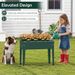 Raised Garden Bed Elevated Metal Gardening Box With Legs For Cultivating Various Plants, Flowers, Herbs, Vegetables, Fruits, Etc_maomaolike.com