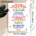 The Lord's Prayer Painting Poster, Vibrant Rainbow-hued Text With Star Accents Poster, Inspirational Religious Verse Decor Suitable For Home, Prayer_maomaolike.com