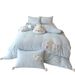 1 Winter Cartoon Thickened Milk Velvet Four-Piece Set Polka Dot Puppy Coral Fleece Duvet Cover Bed Sheet Girly Heart Bedding_maomaolike.com