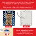 Norfolk Terrier My Angel Porcelain Ornament Christmas Tree Hanging Decorations For Home Christmas Holiday, Rectangle, Gift, Multicolor_maomaolike.com