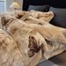High-End Autumn And Winter Thickened Milk Four-Piece Set Light Luxury Top-sale Mink Velvet Duvet Cover Bedspread 1.8m Bedding_maomaolike.com