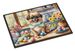Decorating Easter Tibetan Spaniel Doormat Front Door Mat Indoor Outdoor Rugs For Entryway, Non Slip Washable Low Pile, 24H X 36W_maomaolike.com