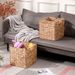 Nordic Living Room Vietnam Gourd Grass Handmade Woven Kalek Foldable Basket Organizer Storage Box_maomaolike.com