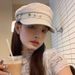 Hot Sale Designer Brand Octagonal Hats Flat Military Cap Ladies Solid Caps Cotton Sailor Hat for Women_maomaolike.com