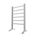 Electric Heated Towel Rack For Bathroom, Wall Mounted Towel Warmer, 6 Stainless Steel Bars Drying Rack_maomaolike.com