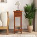 2 Tier Slim Nightstand Bedside Table With Drawer Shelf_maomaolike.com