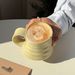 Vintage Distressed Rustic Ceramic Mug With Kiln Glaze, Unique-shaped Coffee Cup, High-end Gift, Niche Cup_maomaolike.com
