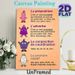 French Grammar Parts Of Speech Painting Poster, Cute Cartoon-style Illustrated French Grammar Terms Poster, Aids French Language Learning, Suitable_maomaolike.com