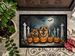 Chow Chow Spooky Halloween Doormat Front Door Mat Indoor Outdoor Rugs For Entryway, Non Slip Washable Low Pile, 24H X 36W_maomaolike.com