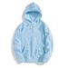 Men's Clothing retro pure cotton sweater jacket pullover solid color large size hoodie_maomaolike.com