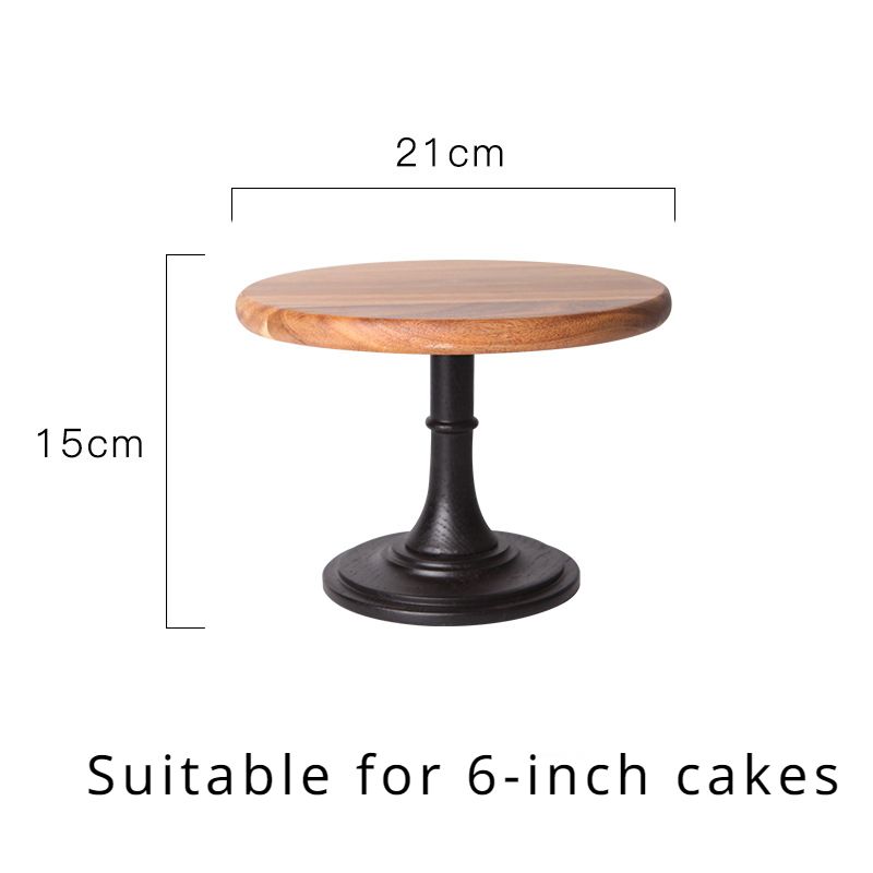 Wooden Tall Cake Tray Dessert Table Ornaments Birthday Display Shelf Cakes Bread Snacks Mori Tasting Tray._maomaolike.com