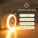 Smart Sensor Sleep Night Light Control LED Bedroom Wall Plug-in Energy-saving Children's Bedside Lamp_maomaolike.com