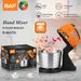 EU Standard Electric Household Desktop Mini Cream Whisk White Dough Mixer Cake Baking Egg Beater_maomaolike.com