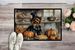 Yorkie Fall Kitchen Pumpkins Doormat Front Door Mat Indoor Outdoor Rugs For Entryway, Non Slip Washable Low Pile, 24H X 36W_maomaolike.com