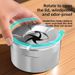 2025 New Blood Drop For Home And Office Use, Gift-Worthy, Windproof, Portable With Lid, Rotating Ashtray_maomaolike.com
