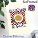 Pizza Pasta & Amore Themed Painting Poster, Hand-drawn Vibrant Italian Food Scene Poster, Warm Cheerful Design To Add Cozy Vibe, Ideal For Kitchen And_maomaolike.com