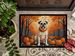 White Boxer Fall Doormat Front Door Mat Indoor Outdoor Rugs For Entryway, Non Slip Washable Low Pile, 24H X 36W_maomaolike.com