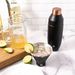 Stainless Steel Cocktail Shaker And Martini Glass Set, Marble_maomaolike.com
