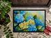 Hydrangeas In Watercolor Doormat Front Door Mat Indoor Outdoor Rugs For Entryway, Non Slip Washable Low Pile, 24H X 36W_maomaolike.com