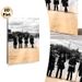 Wild West Cowboy Painting Poster, Vintage Sepia-toned Western Town Street Scene Poster, Nostalgic Old-west Style Wall Decor Suitable For Living Room_maomaolike.com