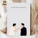 Inspirational Quote Painting Poster, Minimalist Two-figure Illustration Poster, Thought-provoking Motivational Phrase, Ideal For Home Office And_maomaolike.com