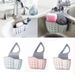 Sink Draining Hanging Bag Kitchen Storage Rack Adjustable Snap Button Faucet Sponge Double-Layer Draining Hanging Basket_maomaolike.com