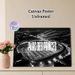 Parc Des Princes Stadium Painting Poster, Monochrome Night Aerial View Poster, Captivating Soccer Stadium Scene Ideal For Sports Rooms, Game Rooms And_maomaolike.com