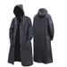 Black Fashion Adult Waterproof Long Raincoat Women Men Rain Coat Hooded For Outdoor Hiking Travel Fishing Climbing_maomaolike.com