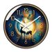 Yipula 7123 Living Room Silent Art Chinese Style Hanging Modern Wall Watch Home Quartz Clock_maomaolike.com