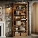 Wooden Bookshelf, 6-Tier Freestanding Bookcase Display Shelves_maomaolike.com