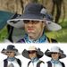 Hot Sale Solar Fan Fisherman Hat Outdoor Brim Sunscreen Fishing 2024 Mute Quick-dry Big Large Rechargeable Men Cap Wind New Hats_maomaolike.com