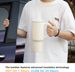 40 Oz Tumbler With Handle, Reusable Insulated Cup With Lid And Straw, Stainless Steel Water Bottle, Travel Mug For Cold And Hot (White)_maomaolike.com