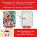 Poodle Christmas Porcelain Ornament Christmas Tree Hanging Decorations For Home Christmas Holiday, Rectangle, Gift, Multicolor_maomaolike.com