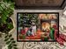 Schnauzer Cozy Christmas Doormat Front Door Mat Indoor Outdoor Rugs For Entryway, Non Slip Washable Low Pile, 24H X 36W_maomaolike.com