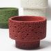 Nordic Style Cement Flower Pot Ceramic Matte Fashion Simple Artistic Personality Indoor Medium Green Radish Bonsai Coral_maomaolike.com