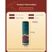 16Oz InsulatedCoffee Tea Travel Thermos Flask Leakproof BPA1 Free With Removable Filter And Thermometer Elegant Asian_maomaolike.com