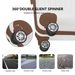 Brown 3-Piece Premium ABS Luggage Set-20", 24", And 28" Suitcases With Multi-Position Handle, Silent Spinner Wheels, And TSA-Approved Lock-Durable, Stylish, And Spacious Travel Gear_maomaolike.com
