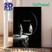 "You Vs You" Self-motivational Painting Poster, Monochrome Dramatic Mirror Reflection Poster, Inspirational Self-challenge Artwork Ideal For Home_maomaolike.com