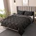 Flower Solid Color Quilt Cover Three Piece Set Full Size For UK/USA/Europe Bedding_maomaolike.com