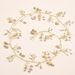 Hot Selling Bridal Hair Accessories in Europe and America Hand Woven Pearl Crystal Headbands Hairpins Wedding Dresses Bridesmaid Accessories_maomaolike.com