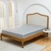 Solid Color Silky Satin Bed Sheet Mattress Protector_maomaolike.com