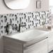 20*20cm*30 Pieces Set Feather Pattern Peel And Stick Tile Stickers – Waterproof Self-Adhesive Wall Decals For Bathroom & Kitchen Backsplash_maomaolike.com
